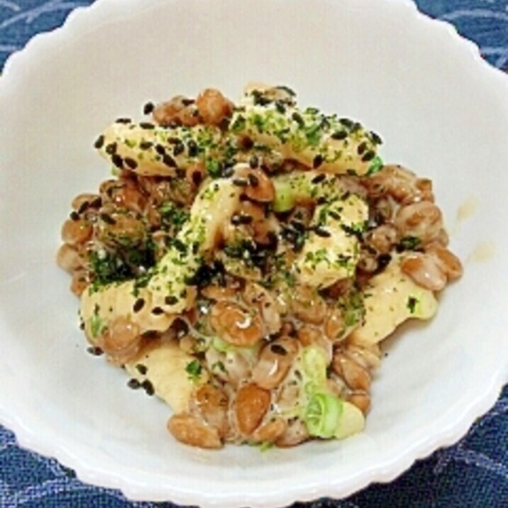 ノンオイルクリーミー かっぱえびせん納豆サラダ風 レシピ 作り方 By Nyan260 楽天レシピ ノンオイルクリーミー かっぱえびせん納豆サラダ風 レシピ 作り方 By Nyan260 楽天レシピ